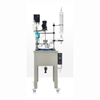 Jacketed Single Layer Glass Reactor Chemical Vacuum Mixing Reaction