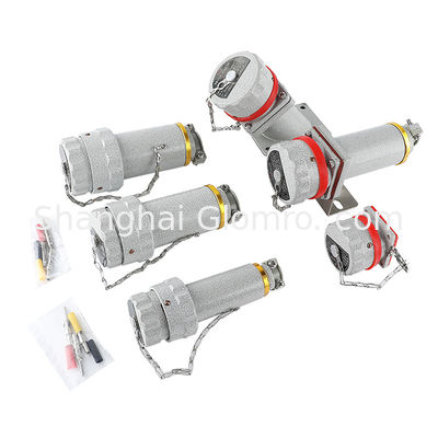 Non-spark Explosion Proof Cable Plug and Socket Fixed Connector Male-female connector Ex n a IIA IIB IIC