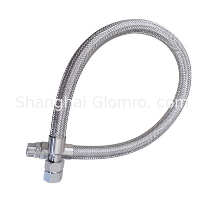 3/4 in Metallic Stainless Steel Braid Explosion Proof Flexible Pipe with Union