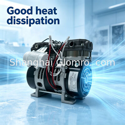 BAXIT N035.3ANE Industrial Mini Vacuum Pump, PPS Body, Copper Motor