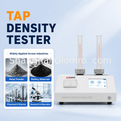 Automatic Tapped Density Analyzer Powder Tapped Density Tester for Cement Talcum Powder Coating Powder Test