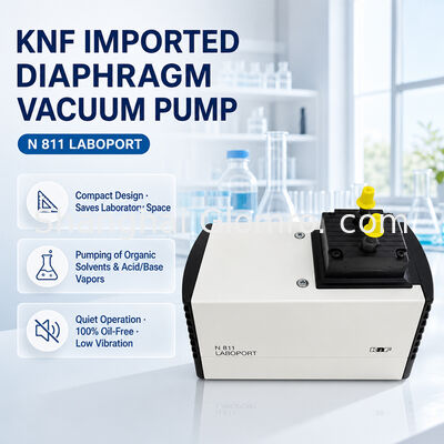 Original Imported KNF N811KT.18 Diaphragm Vacuum Pump Oil-free Maintenance-free 24h Continuous Operation for Laboratory