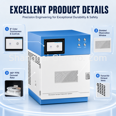 Intelligent Microwave Digestion Instrument Fully Automatic Variable Frequency Laboratory Extraction and Synthesis Instrument
