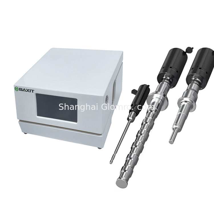 Industrial Titanium Alloy Ultrasonic Homogenizer Ultrasonic Vibration Generator Ultrasonicator Rod