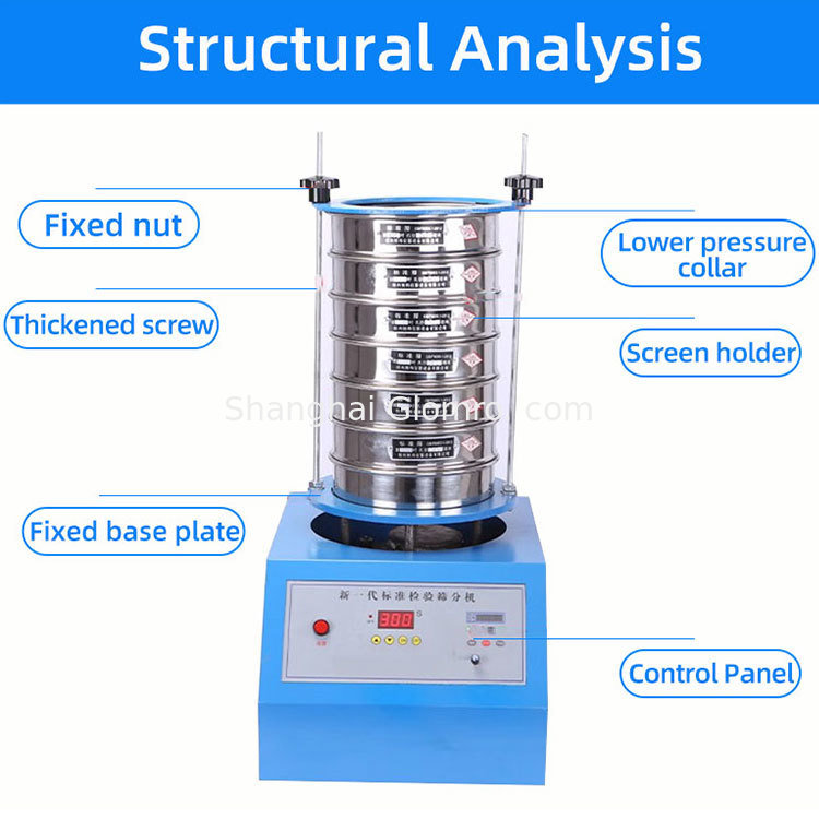 Mechanical and Digital Sieve Shaker for Powder and Granule Analysis
