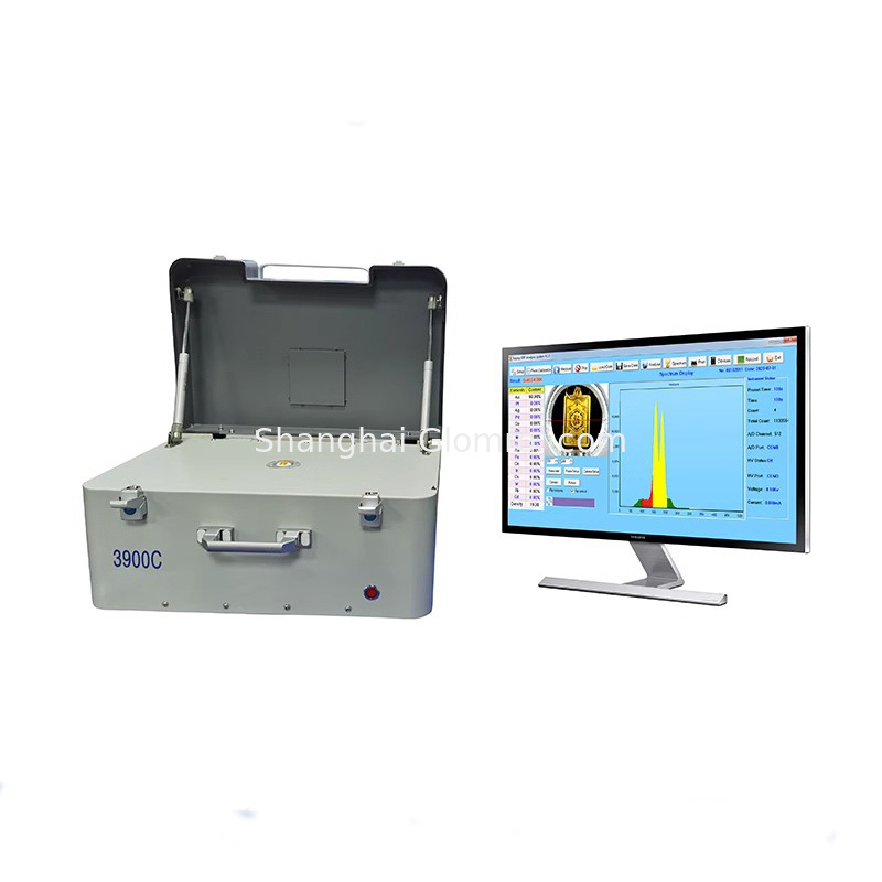 Gold Purity Tester Machine, XRF Analyzer for Platinum Silver Copper Content, Precious Metal Elemental Composition Analyzer