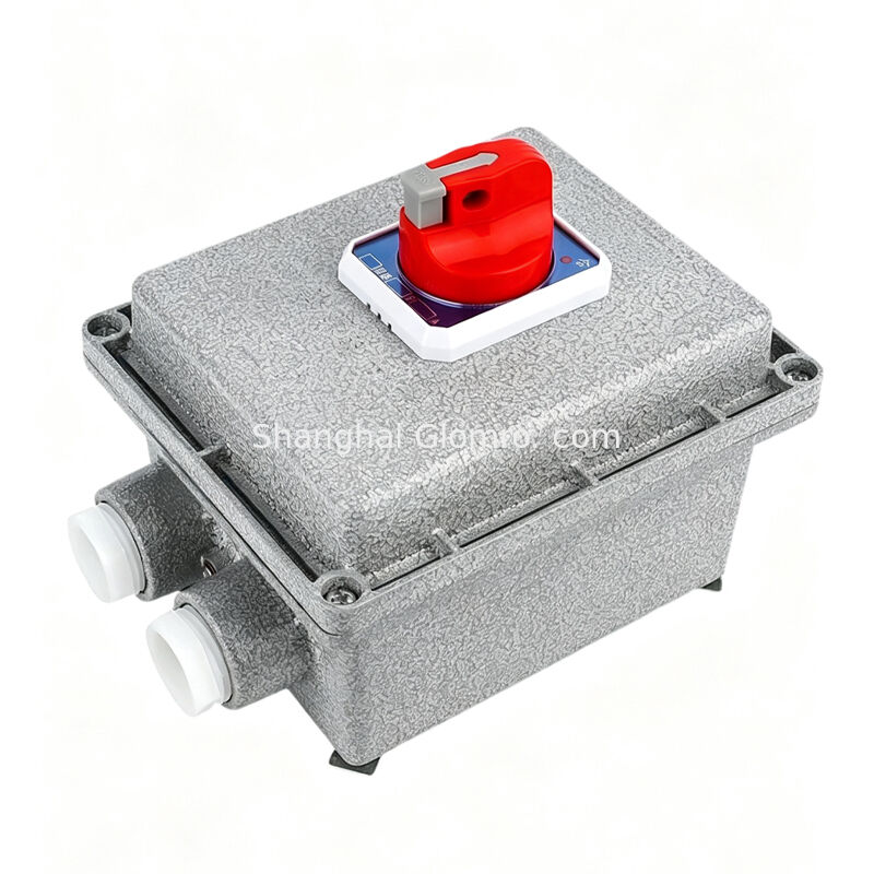 3p+N Residual Current 6ka Breaking Capacity Aluminum Alloy RCBO Anti-Rust Explosion-Proof Housing for Outdoor Industrial Use