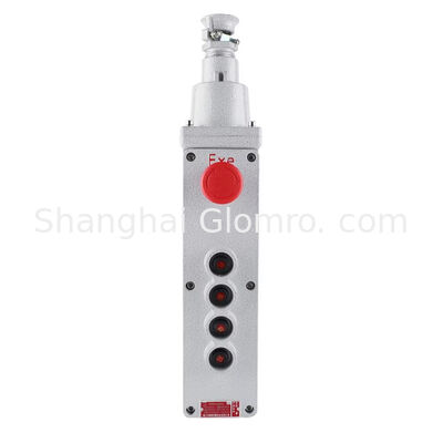 مقبض تحكم زر مقاوم للانفجار GLO-LA5817 لرافعة السفر 4K/6K رفع سرعة واحدة مفتاح رافعة كهربائية مقاومة للانفجار