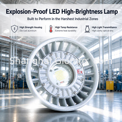 مصباح LED مقاوم للتآكل مقاوم للانفجار عالي السطوع، أداة إضاءة صناعية مقاومة للانفجار، تستخدم في الأنفاق والمصانع ومحطات الوقود وأماكن أخرى